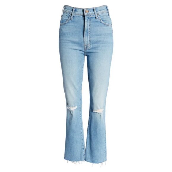 💕MOTHER💕 The Hustler Ankle Fray Jeans ~ Thrilling Shots 28 NWT - Picture 7 of 16